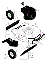 Mower Housing Assembly