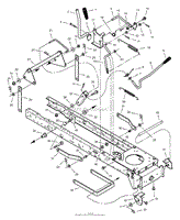 Mower Housing Suspension