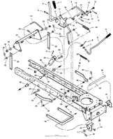 Mower Housing Suspension