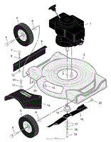 Mower Housing Assembly