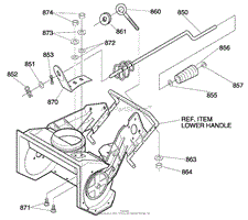 Chute Rod Assembly