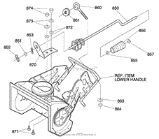 Chute Rod Assembly