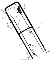 Handle Assembly - Recoil - Start Models