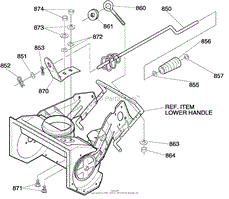 Chute Rod Assembly