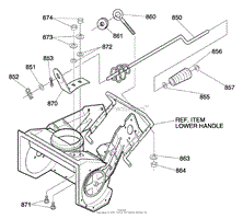 Chute Rod Assembly