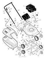 482mm (19 in) Push Mower