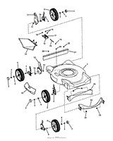 Deck Assembly - Push, Side Discharge