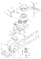 Engine Group - 17.5HP Briggs &amp; Stratton