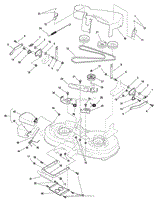 42&quot; Mower Deck - Clutch &amp; Support, with Guard (7501373)