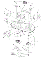 42&quot; Mower Deck - Housing, Arbors &amp; Blade (7501129_7501335_7501373)