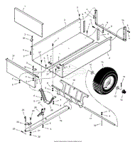 Utility Dump Cart - 17 Cubic Foot