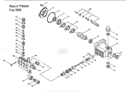 Pump Exploded Views – Rev D - 778154 - Cat 2DX