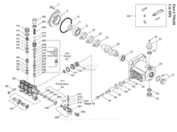 Pump Exploded Views - 792420 - Cat 4DX