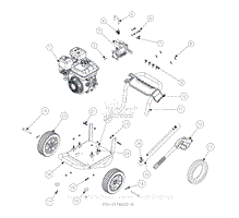 Parts Explosion- Model #1574402, 1574404