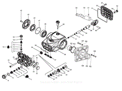 Pump Exploded View – GP EP1812 PUMP