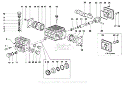 Pump Exploded View – GP HTXS1812S