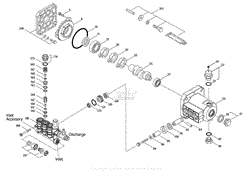 Pump Exploded View – Cat 4DNX