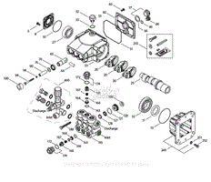 Pump Exploded View – Cat 66DX