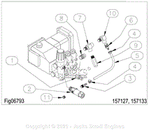 Pump Assembly – Cat 66DX