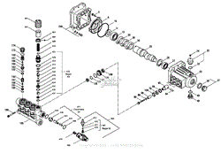 Pump Exploded View – Cat 4SPX