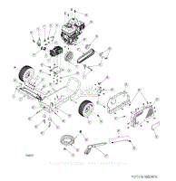 Parts Explosion- Model #157134, 157136