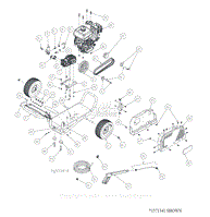 Parts Explosion- Model #1571341, 1571361