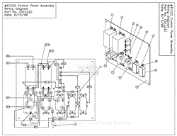 #31222 Control Panel Assembly Wiring Diagram