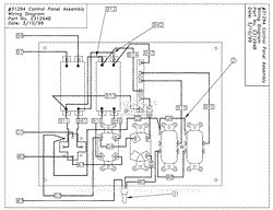 #31294 Control Panel Assembly Wiring Diagram