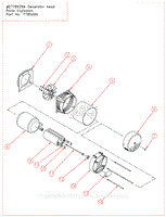 #E778529A Generator Head Parts Explosion