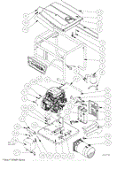 Generator Exploded View Rev – A.2 Item #s 165605, 165606, &amp; 165607