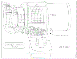 Burner Wiring 230V