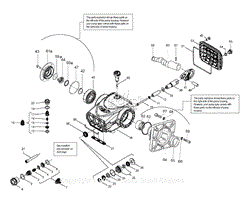 Pump Exploded View -GP EP1812 PUMP