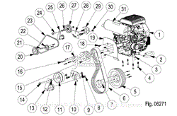 ENGINE BELTS PULLEYS