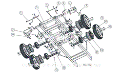 AXLE FRAME 140 INCH