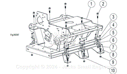 PUMP, ENGINE AND GENERATOR BASE WITH ISO MOUNTS