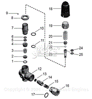 UNLOADER PARTS LIST (PART #796502)