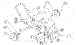 Pressure Washer Cart