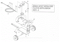 Spot Sprayer Parts Explosion