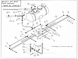 ATV Boom Parts Explosion