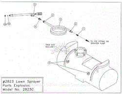 Lawn Sprayer Parts Explosion