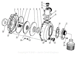 782592 Pump Exploded View