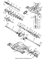 TRANSAXLE FOOTE - MODEL NUMBER 4360-7