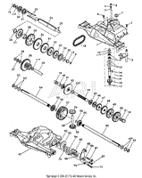 TRANSAXLE DANA - MODEL NUMBER 4360-48