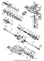 TRANSAXLE FOOTE DANA - MODEL NUMBER 4360-19