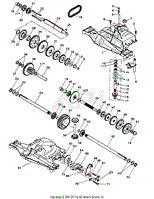 DANA TRANSAXLE - MODEL NUMBER 4360-79