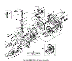 AGRI-FAB TRANSAXLE MODEL NUMBER 121431X