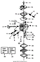 CARBURETOR WT-20