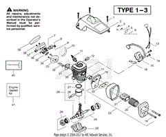 Engine Assembly Type 1-3