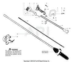 Handle &amp; Pole Pruner Shaft Assembly