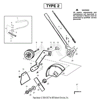 Edger Attachment Assembly Type 2